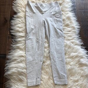 Trendy Gray Athleta Leggings